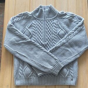 Aritzia Sunday Best Cable Knit Sweater | S